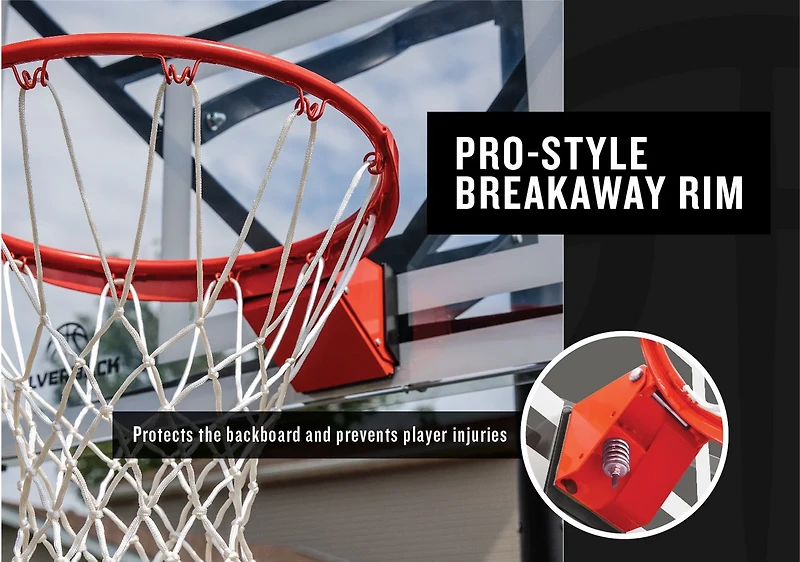 Silverback NXT 54 in In-Ground Basketball Hoop