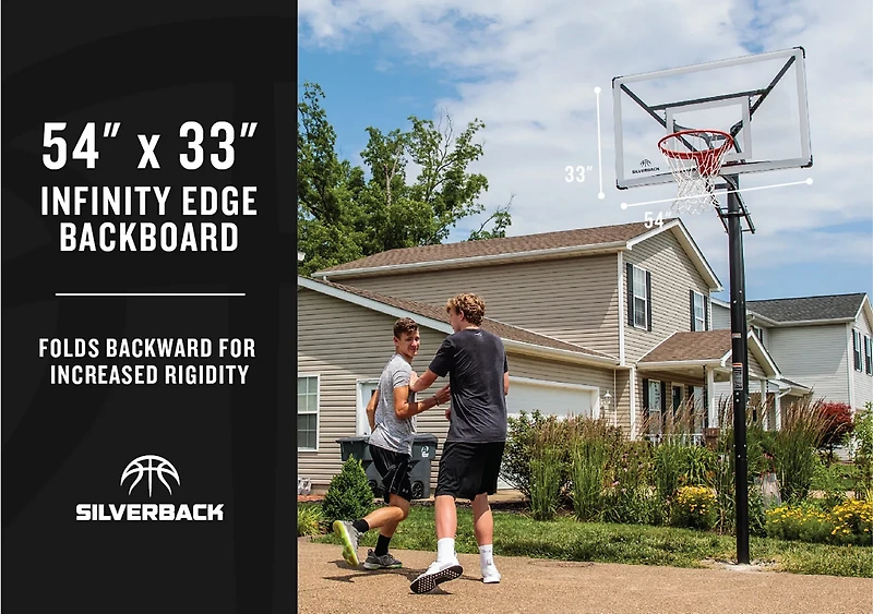Silverback NXT 54 in In-Ground Basketball Hoop