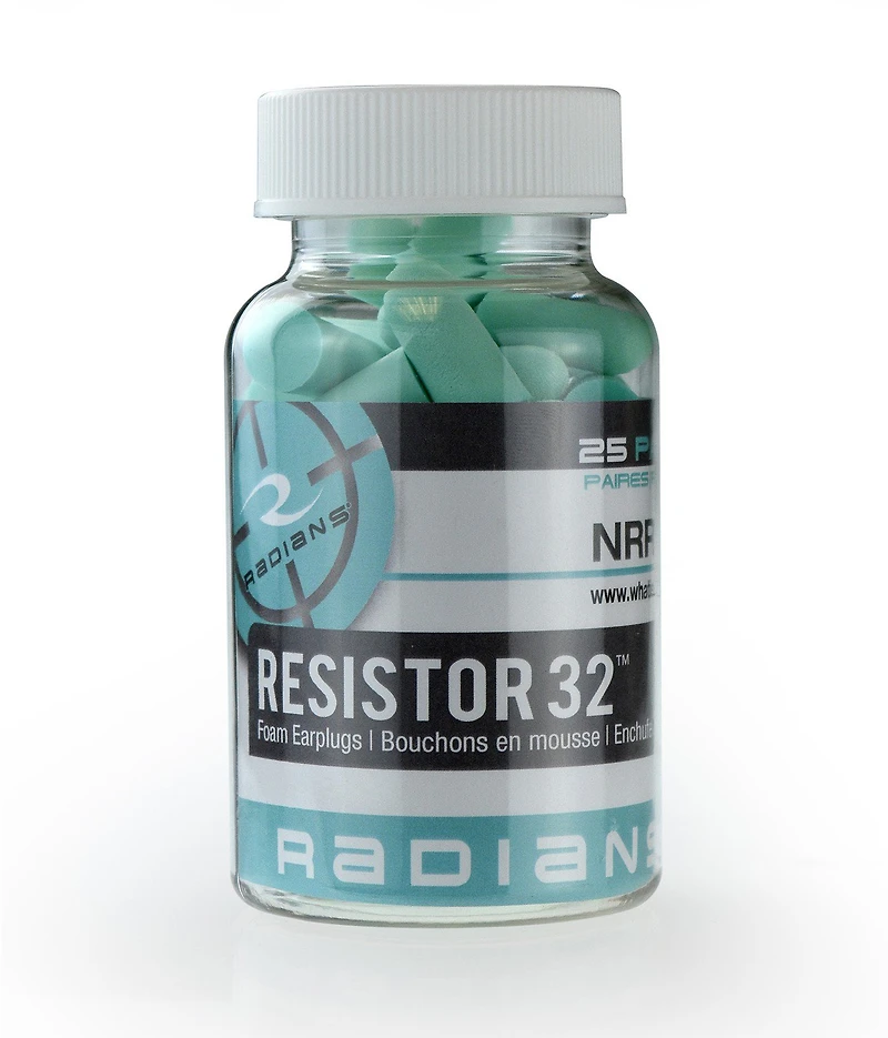 Radians Foam Ear Plugs 25-Pack