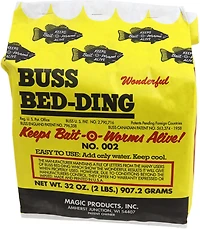 Magic Bait Buss Bedding 2 lb Bait Bag