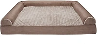 FurHaven Jumbo Plus Luxe Fur Pet Dog Bed