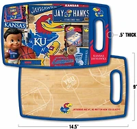 YouTheFan University Of Kansas Retro Series Cutting Board