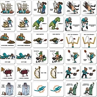 YouTheFan Miami Dolphins Memory Match Game