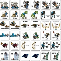 YouTheFan Carolina Panthers Memory Match Game