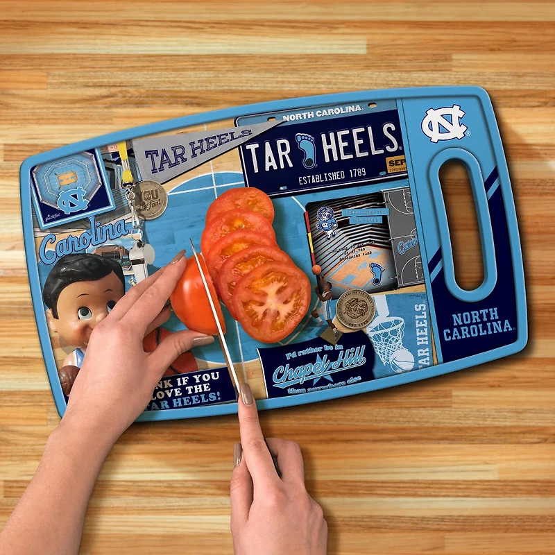 YouTheFan University Of North Carolina Retro Series Cutting Board