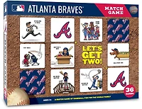 YouTheFan Atlanta Braves Memory Match Game