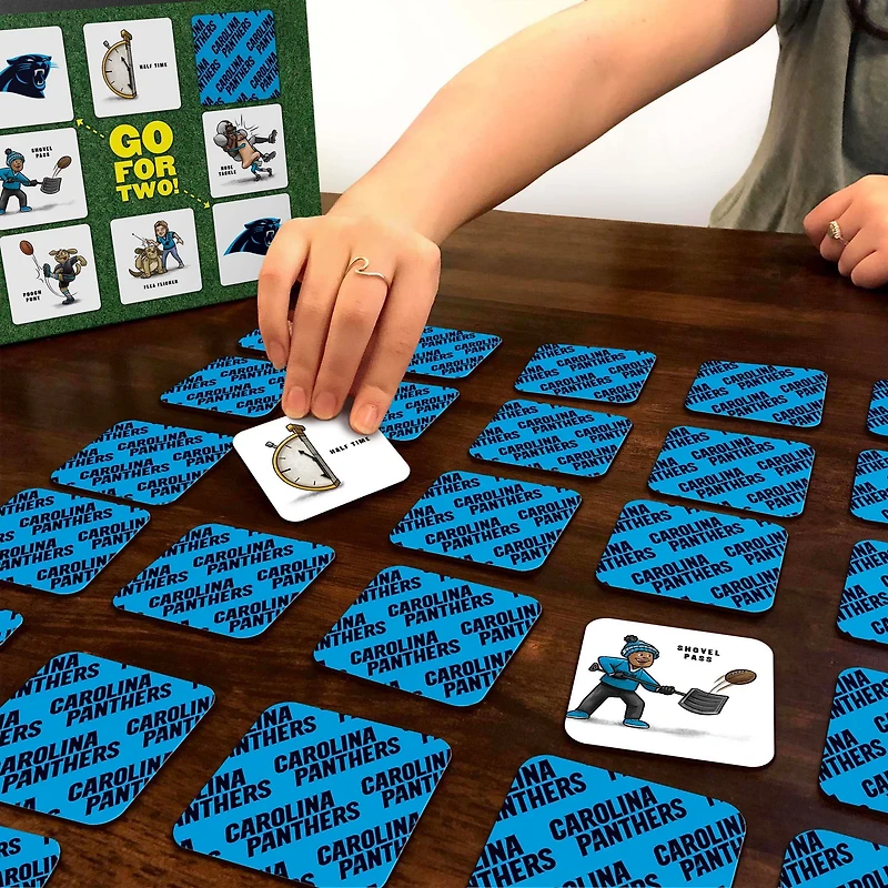 YouTheFan Carolina Panthers Memory Match Game