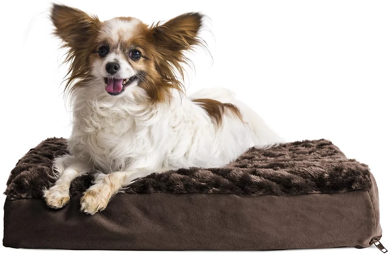 FurHaven Deluxe Ultra Plush Orthopedic Mattress Pet Bed