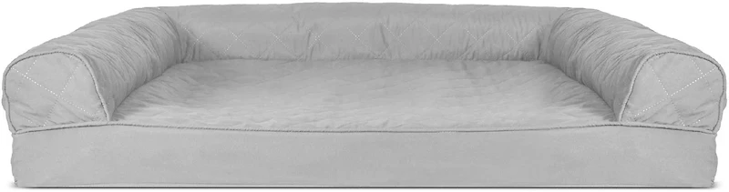 FurHaven Orthopedic Quilted Large Sofa Pet Bed