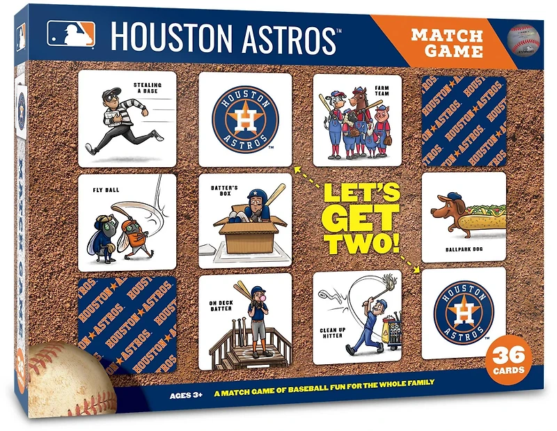 YouTheFan Houston Astros Memory Match Game