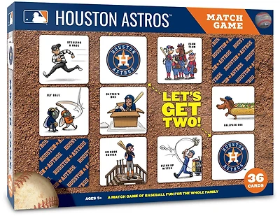 YouTheFan Houston Astros Memory Match Game