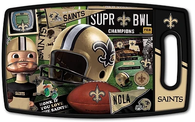 YouTheFan New Orleans Saints Retro Series Cutting Board