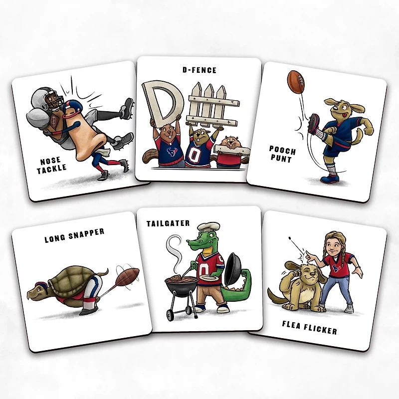 YouTheFan Houston Texans Memory Match Game