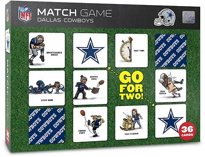 YouTheFan Dallas Cowboys Memory Match Game
