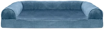 FurHaven Orthopedic Velvet Large Sofa Pet Bed