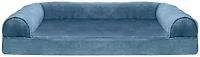 FurHaven Orthopedic Velvet Large Sofa Pet Bed