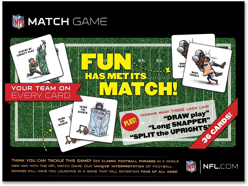 YouTheFan Kansas City Chiefs Memory Match Game
