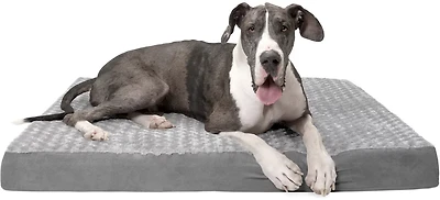 FurHaven Jumbo Plus Deluxe Ultra Plush Pet Dog Bed