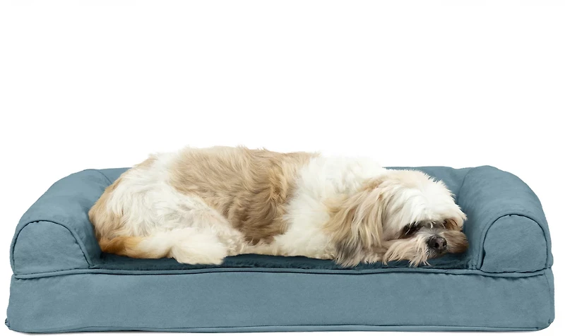 FurHaven Cooling Gel Medium Sofa Pet Bed
