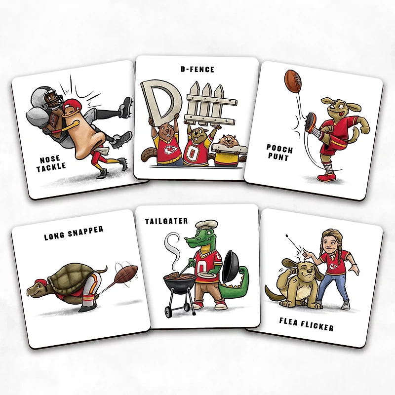 YouTheFan Kansas City Chiefs Memory Match Game