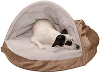 FurHaven Snuggery Wave Fur Medium Orthopedic Pet Bed
