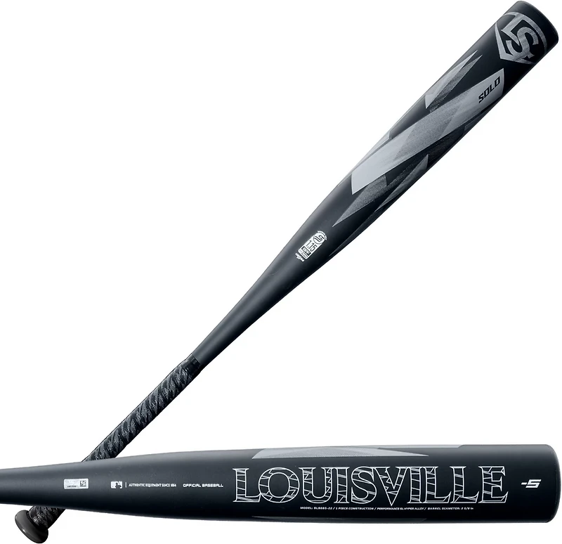 Louisville Slugger Adults' Solo 2022 Senior League USSSA Bat (-5)