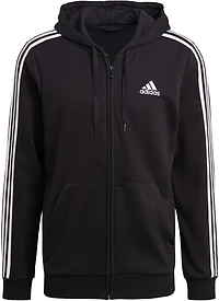adidas Men's Essentials French Terry 3S Full Zip Hoodie