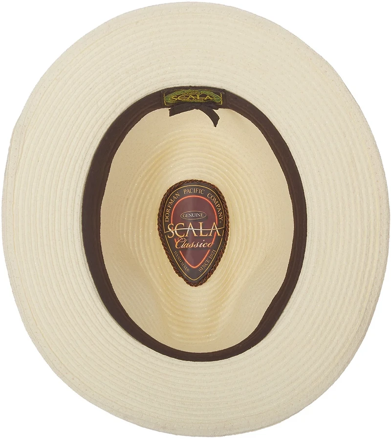 Scala Pronto Men's Paper Braid Safari Hat