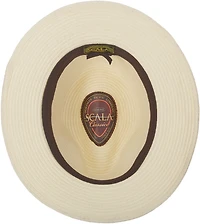 Scala Pronto Men's Paper Braid Safari Hat