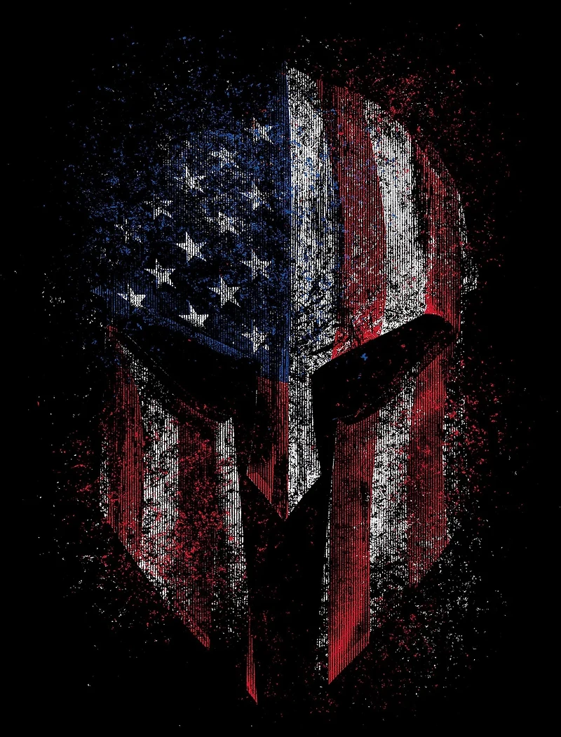 Grunt Style Men's American Spartan 2.0 Short Sleeve T-Shirt