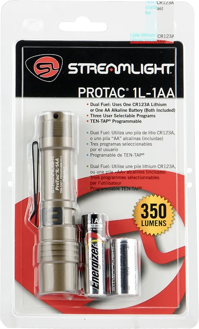 Streamlight ProTac 1L-1AA Everyday Carry LED Flashlight