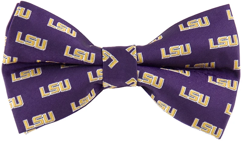 Eagles Wings Louisiana State University Woven Polyester Repeat Bow Tie