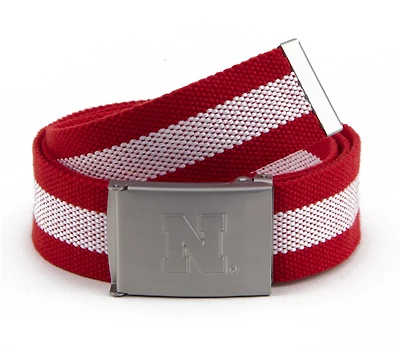 Eagles Wings University of Nebraska Fabric Belt