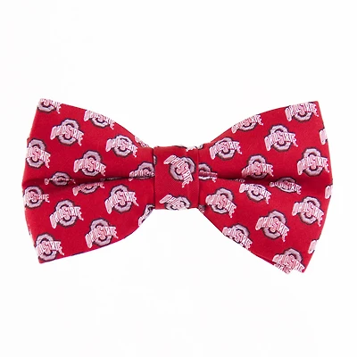 Eagles Wings Ohio State University Woven Polyester Repeat Bow Tie
