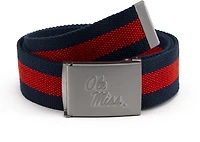 Eagles Wings University of Mississippi Fabric Belt