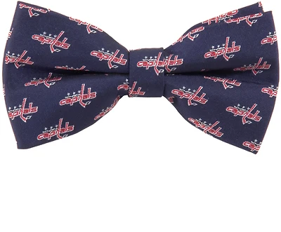 Eagles Wings Washington Capitals Woven Polyester Repeat Bow Tie