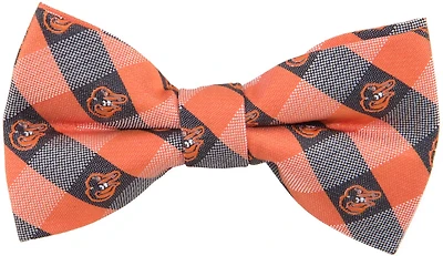 Eagles Wings Baltimore Orioles Woven Polyester Checkered Bow Tie