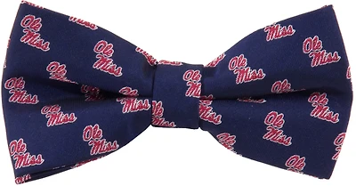Eagles Wings University of Mississippi Woven Polyester Repeat Bow Tie