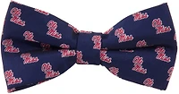 Eagles Wings University of Mississippi Woven Polyester Repeat Bow Tie