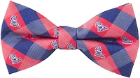 Eagles Wings University of Mississippi Woven Polyester Checkered Bow Tie