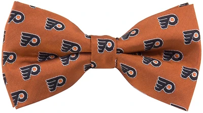 Eagles Wings Philadelphia Flyers Woven Polyester Repeat Bow Tie