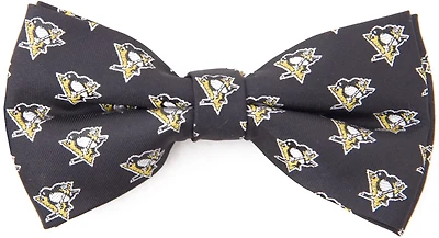 Eagles Wings Pittsburgh Penguins Woven Polyester Repeat Bow Tie