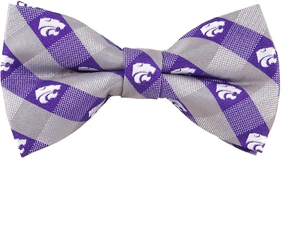 Eagle Wings Men's Kansas State University Checkered Bowtie