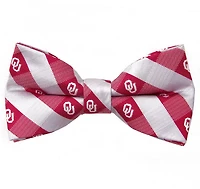 Eagles Wings University of Oklahoma Woven Polyester Checkered Bow Tie