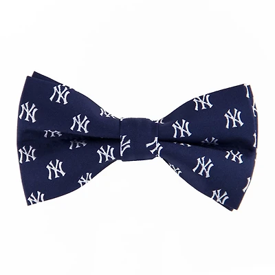 Eagles Wings New York Yankees Woven Polyester Repeat Bow Tie