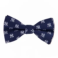 Eagles Wings New York Yankees Woven Polyester Repeat Bow Tie