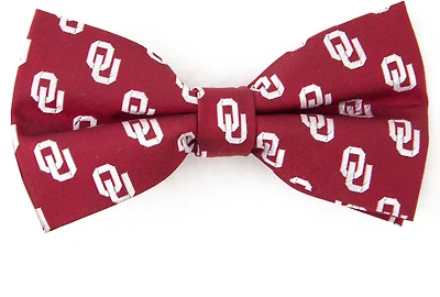 Eagles Wings University of Oklahoma Woven Polyester Repeat Bow Tie