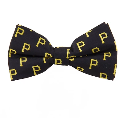 Eagles Wings Pittsburgh Pirates Woven Polyester Repeat Bow Tie