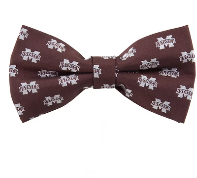 Eagles Wings Mississippi State University Woven Polyester Repeat Bow Tie