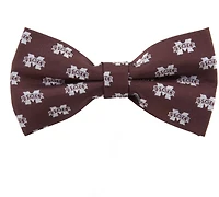 Eagles Wings Mississippi State University Woven Polyester Repeat Bow Tie